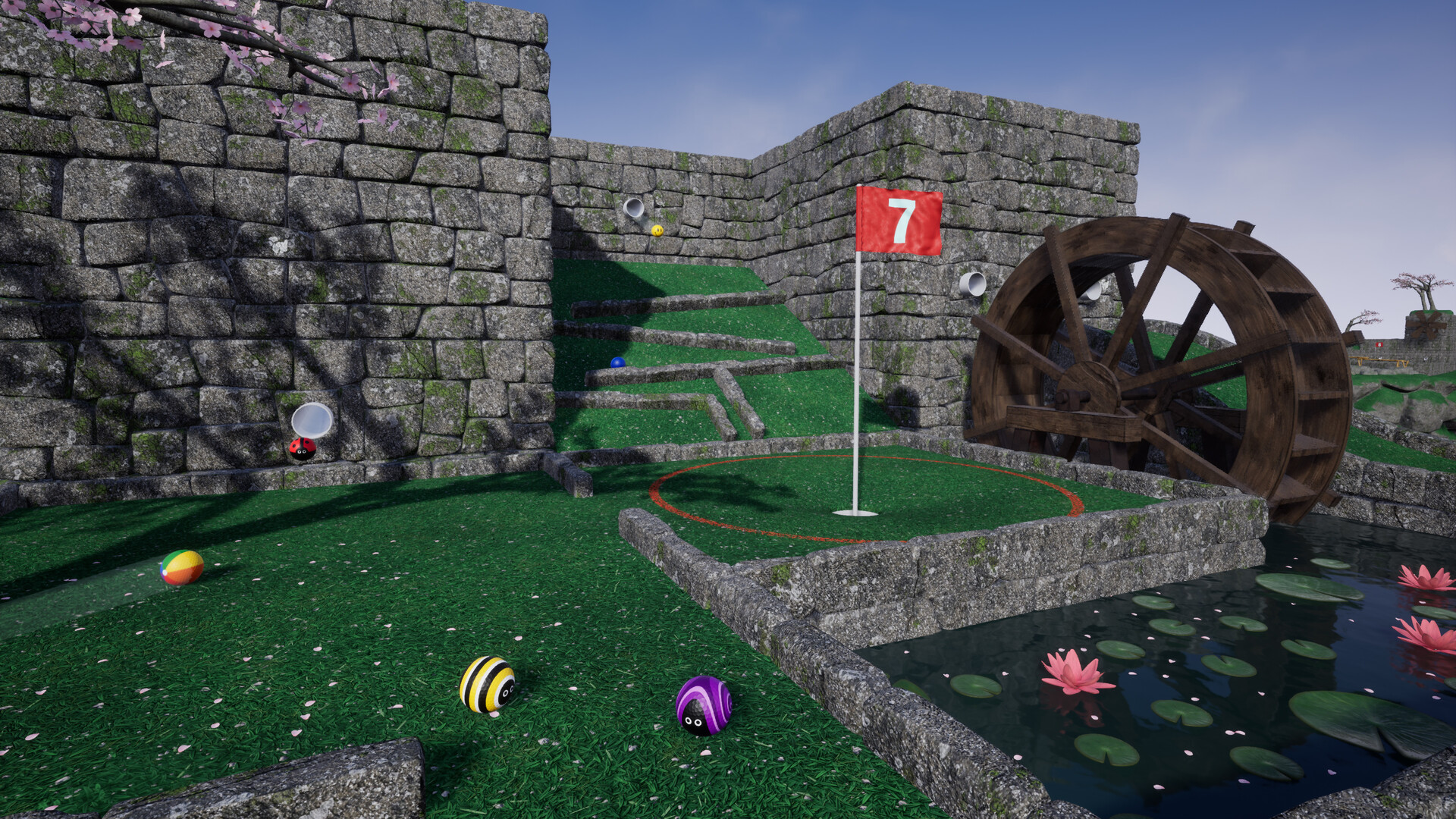 Golfing in Aether screenshot 1