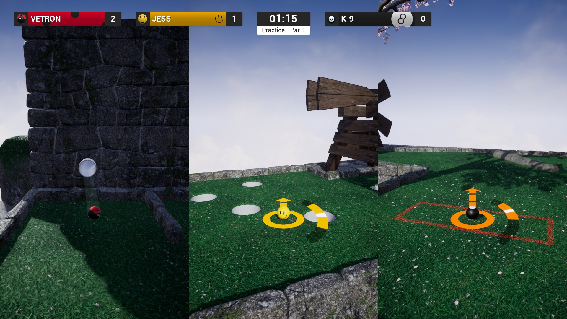 Golfing in Aether screenshot #10