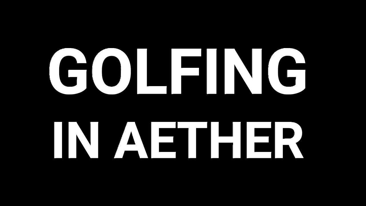 Golfing In Aether Playtest Featured Screenshot #1