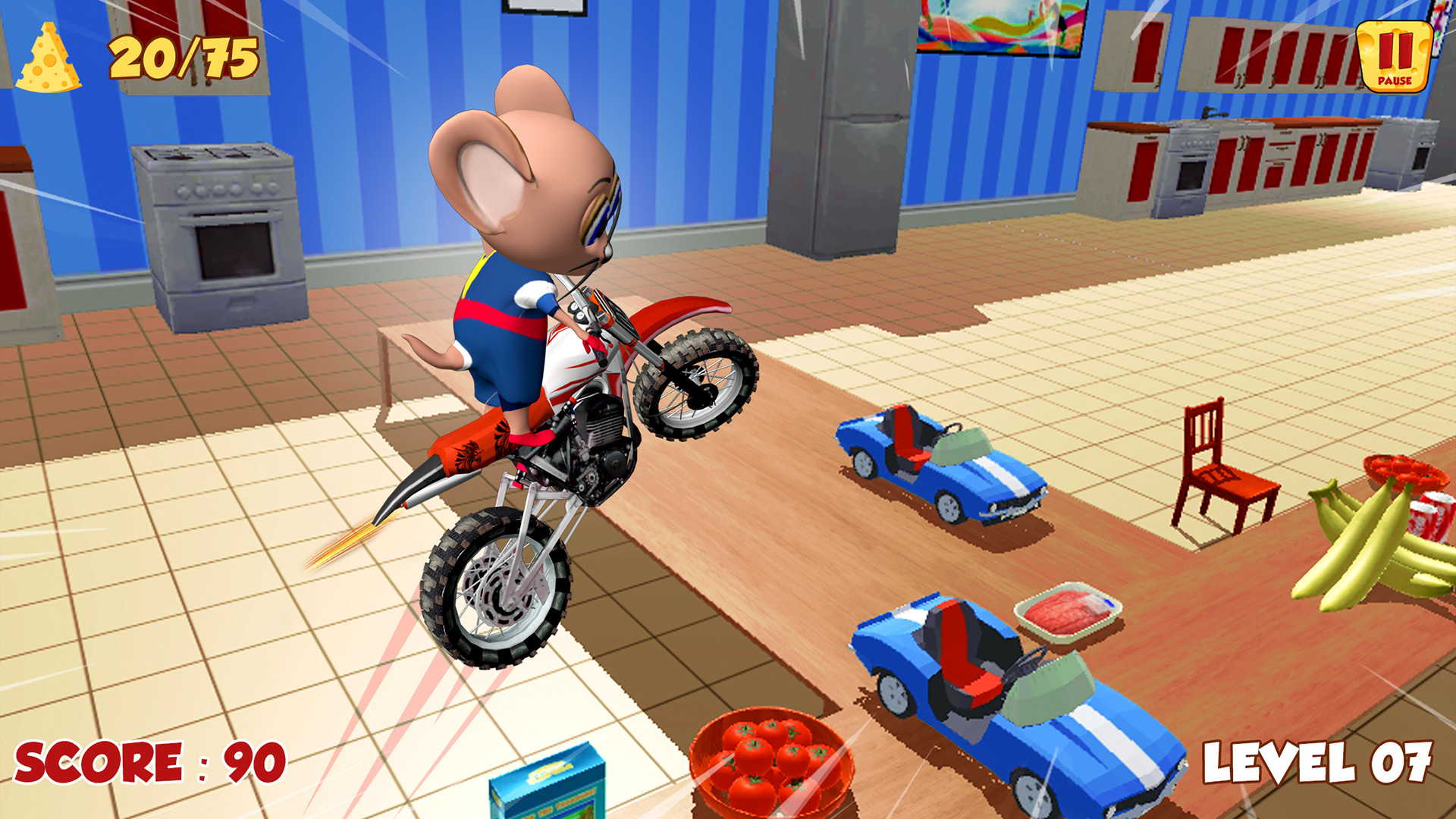 Moto Mouse Stunt Mania screenshot #3