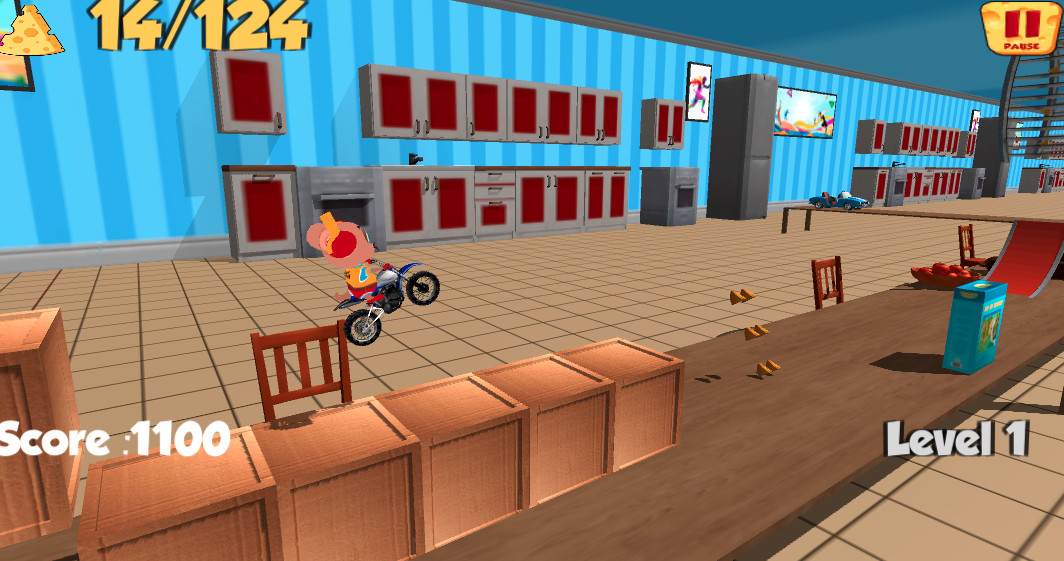 Moto Mouse Stunt Mania screenshot #7