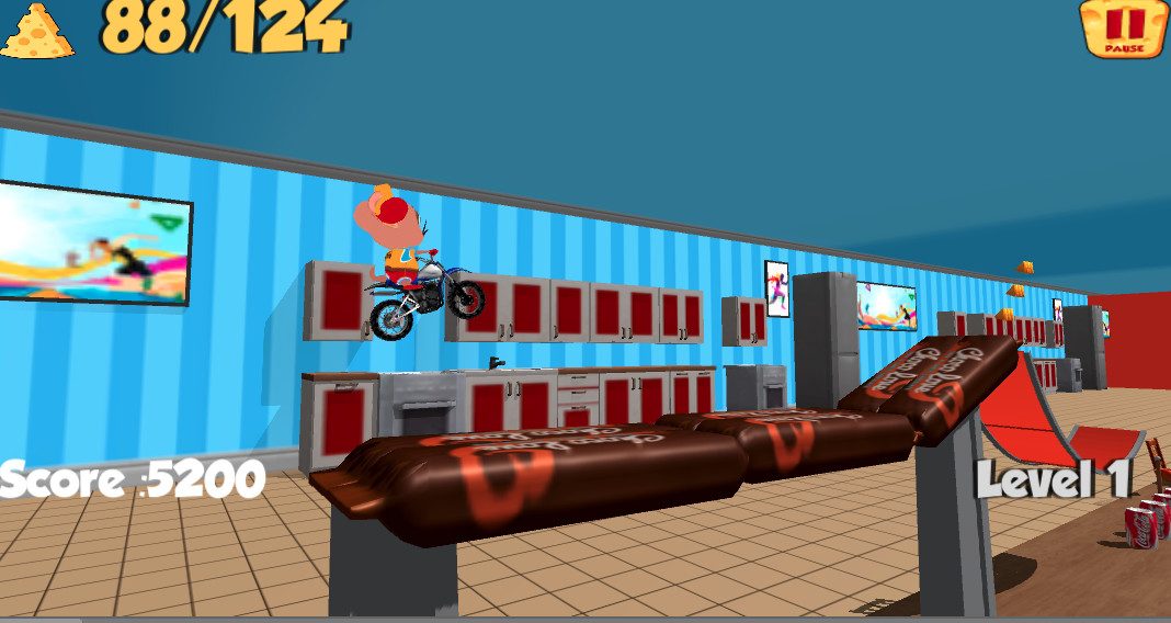 Moto Mouse Stunt Mania screenshot #6