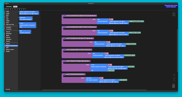 Piecewise - Regular Expressions screenshot 1