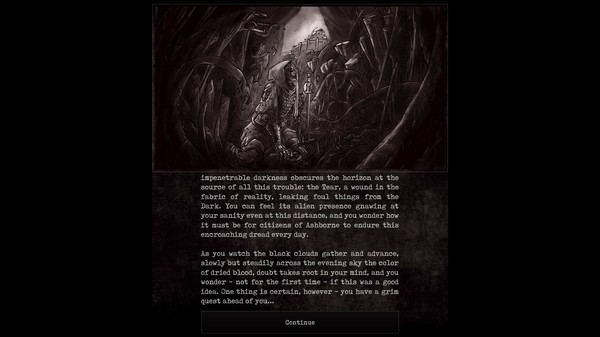 Screenshot z Grim Quest