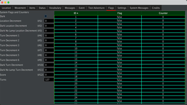 Screenshot z Interactive Fiction and Adventure Creator (IFAC) Screenshot z Interactive Fiction and Adventure Creator (IFAC)