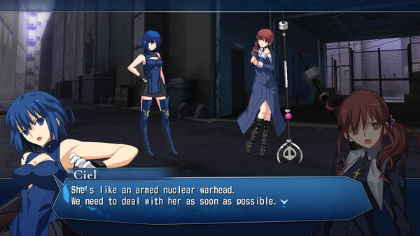 MELTY BLOOD: TYPE LUMINA - Powered Ciel Round Announcements
