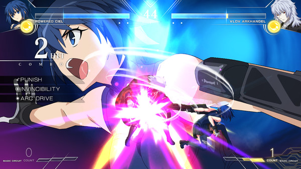 MELTY BLOOD: TYPE LUMINA - Powered Ciel Round Announcements