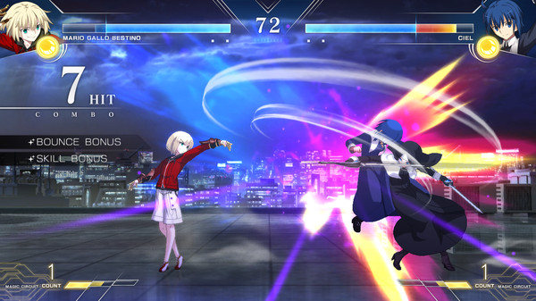 MELTY BLOOD: TYPE LUMINA - Mario Playable Character