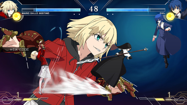 MELTY BLOOD: TYPE LUMINA - Mario Round Announcements