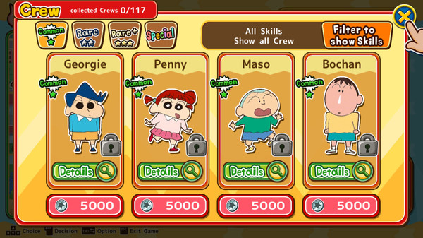 CRAYON SHINCHAN The Storm Called! FLAMING KASUKABE RUNNER!!