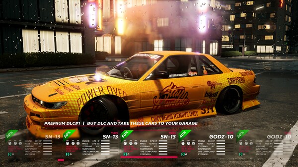 OverDrift Festival - Premium Cars Pack#1