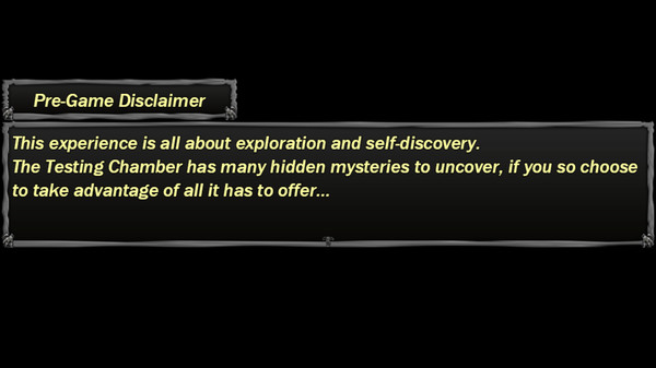 Screenshot z The Testing Chamber Screenshot z The Testing Chamber