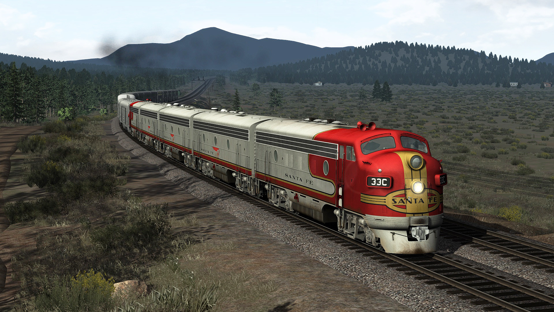 Train Simulator: Santa Fe Classic Pack 01 Featured Screenshot #1