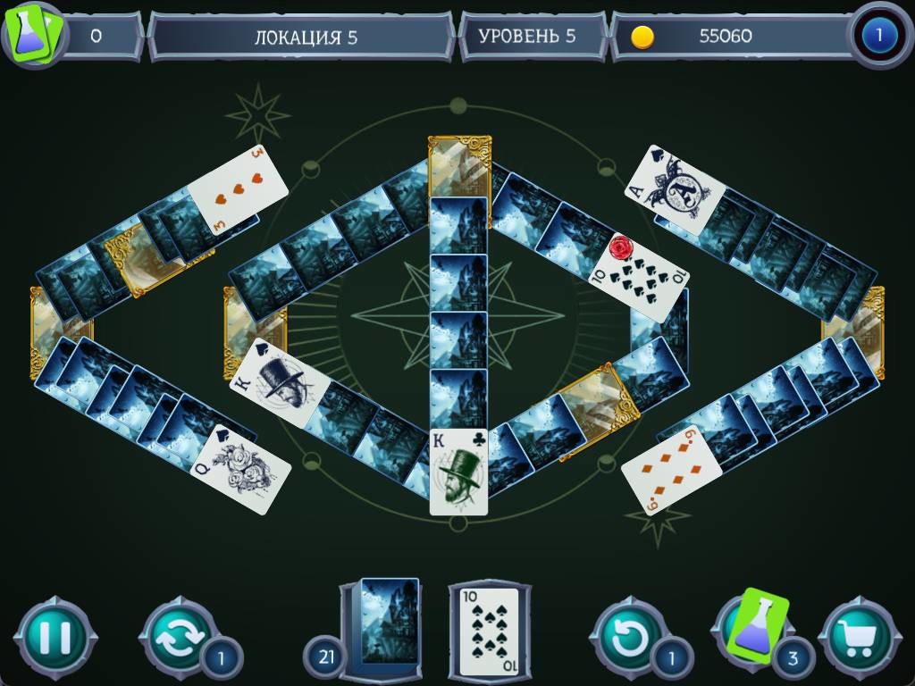 Скриншот игры Mystery Solitaire. Powerful Alchemist 2 - 5