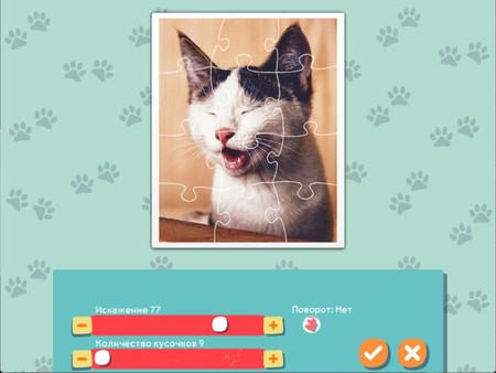 Screenshot z 1001 Jigsaw. Cute Cats