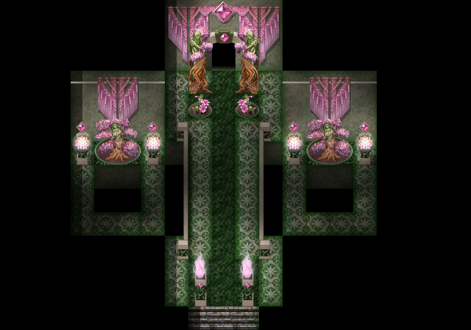 RPG Maker MV - KR Legendary Palaces - Dryad Tileset Featured Screenshot #1