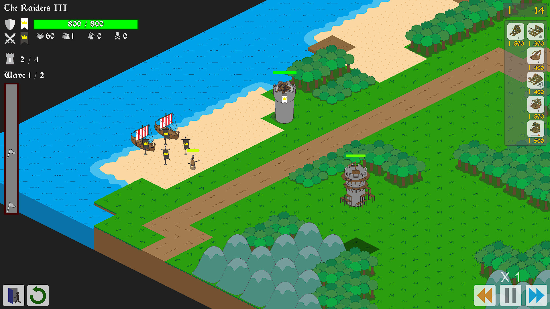 #3. Frontier Fortress - Tower Defense (Steam) Podle: Imperial Interactive