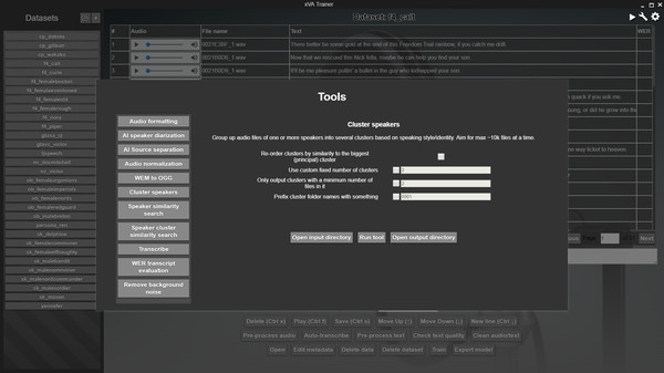 xVATrainer screenshot 4