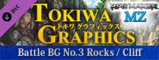 RPG Maker MZ - TOKIWA GRAPHICS Battle BG No.3 Rocks/Cliff Small Capsule Image