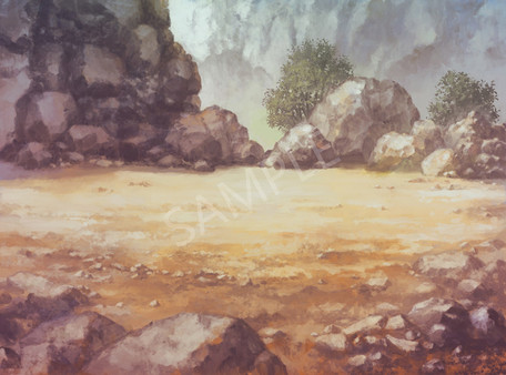 RPG Maker MZ - TOKIWA GRAPHICS Battle BG No.3 Rocks/Cliff