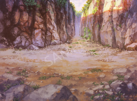 RPG Maker MZ - TOKIWA GRAPHICS Battle BG No.3 Rocks/Cliff