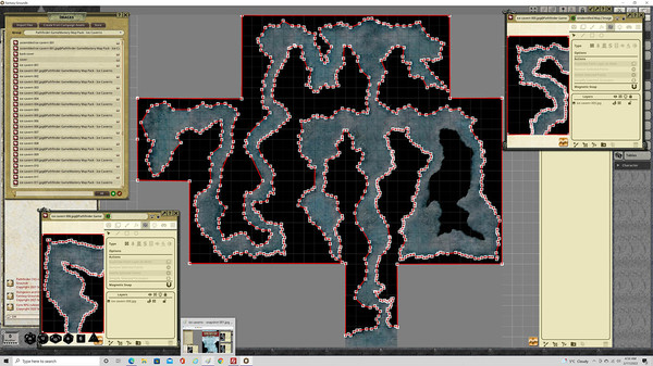 Fantasy Grounds - Pathfinder RPG - GameMastery Map Pack: Ice Cavern
