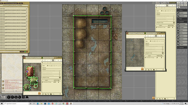 Fantasy Grounds - Pathfinder RPG - GameMastery Map Pack: Marketplace