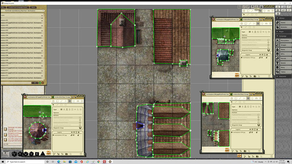 Fantasy Grounds - Pathfinder RPG - GameMastery Map Pack: Marketplace