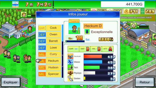 Capture d'écran 2 de Pocket League Story