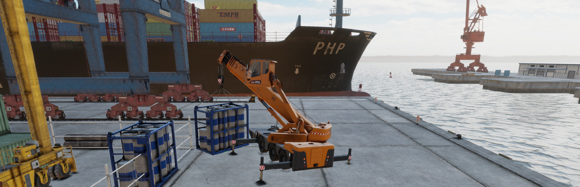 Crane Logistics Simulator