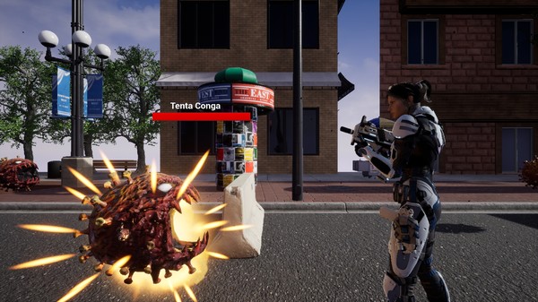 Screenshot z Shooting Covid Screenshot z Shooting Covid