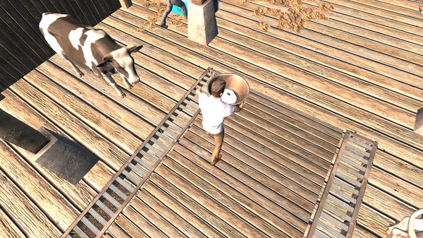 Screenshot z Directly Drink Milk from Cow