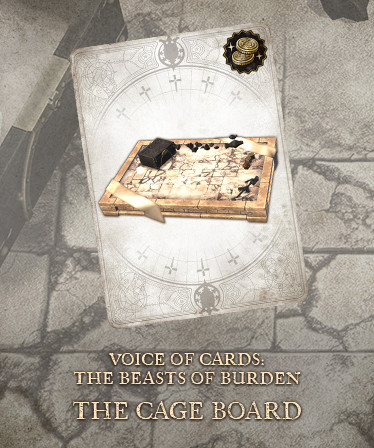 Voice of Cards: The Beasts of Burden The Cage Board