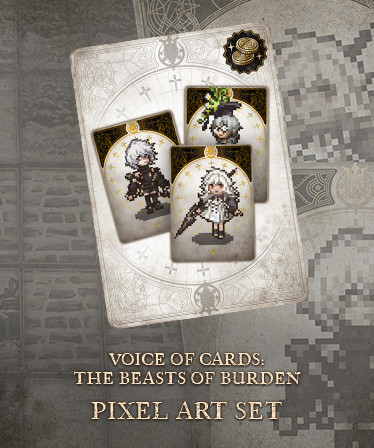 Voice of Cards: The Beasts of Burden Pixel Art Set