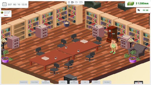 Screenshot 3 of Server Owner Tycoon - more gameplay footage