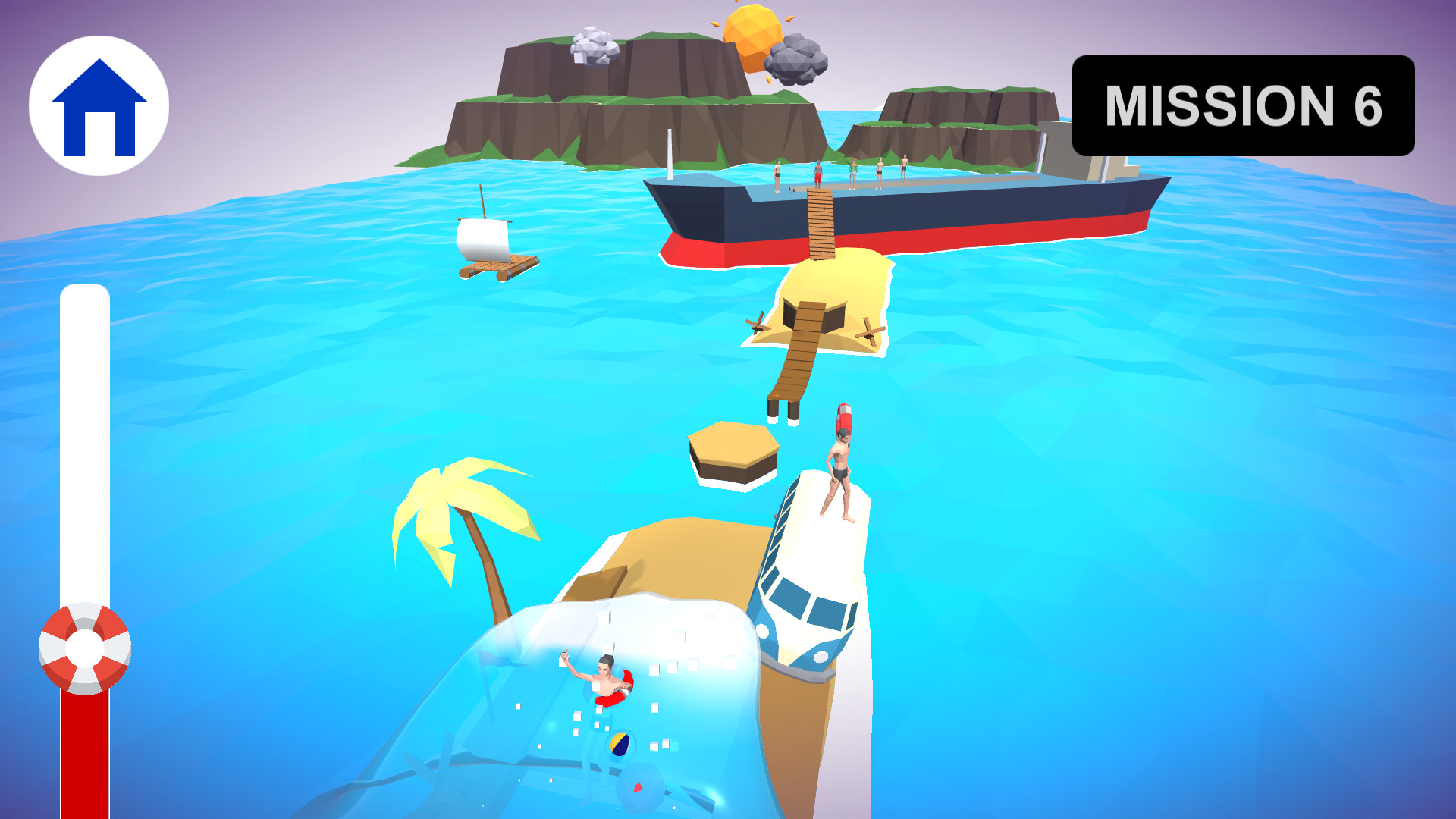 Waves Running Simulator screenshot #3