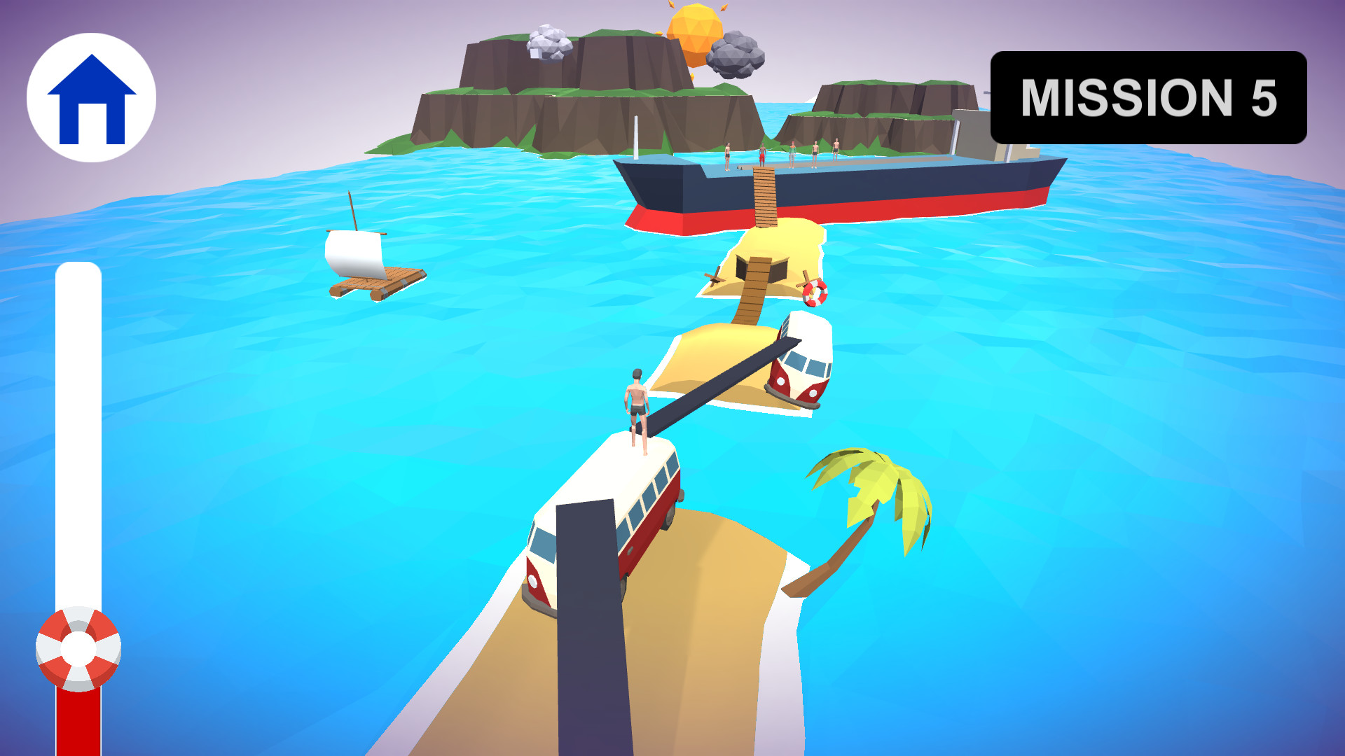 Waves Running Simulator screenshot 1