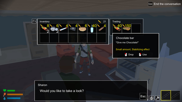 Screenshot z Survirus