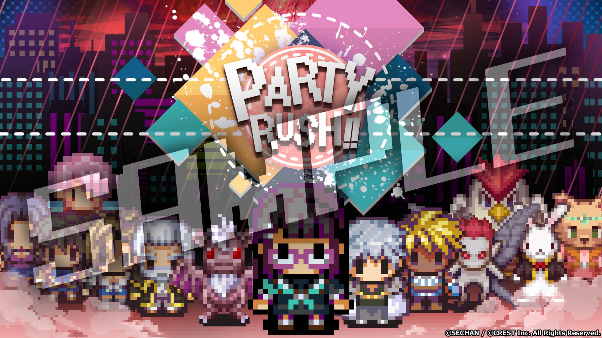 PARTY RUSH!! - Wallpaper & Avatar Icon Pack Featured Screenshot #1