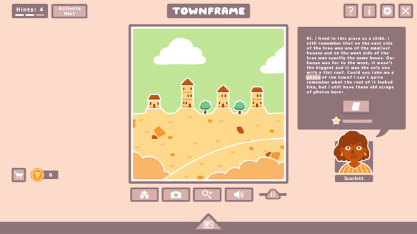 Screenshot z Townframe