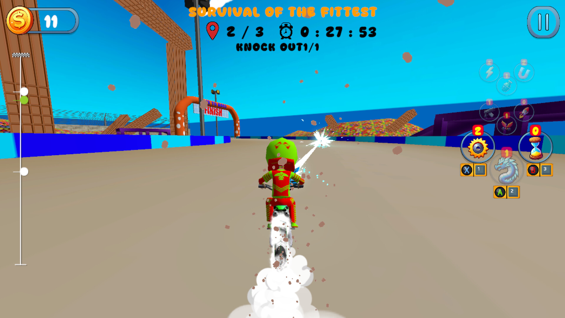 Dirt Bike Mini Racer screenshot 1
