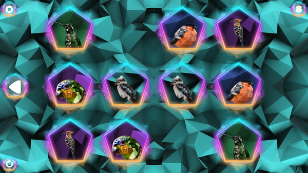 Скриншот 3 из игры Poly Memory: Birds