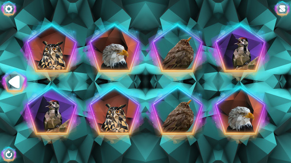 Скриншот 2 из игры Poly Memory: Birds