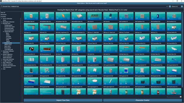 GameGuru MAX 3D Models Booster Pack.