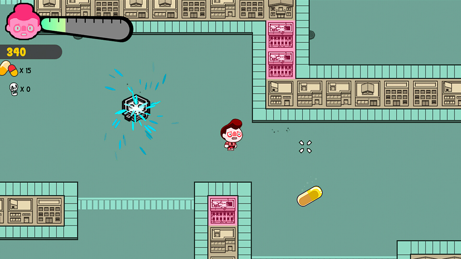 SUPER HEADBLASTER screenshot #1