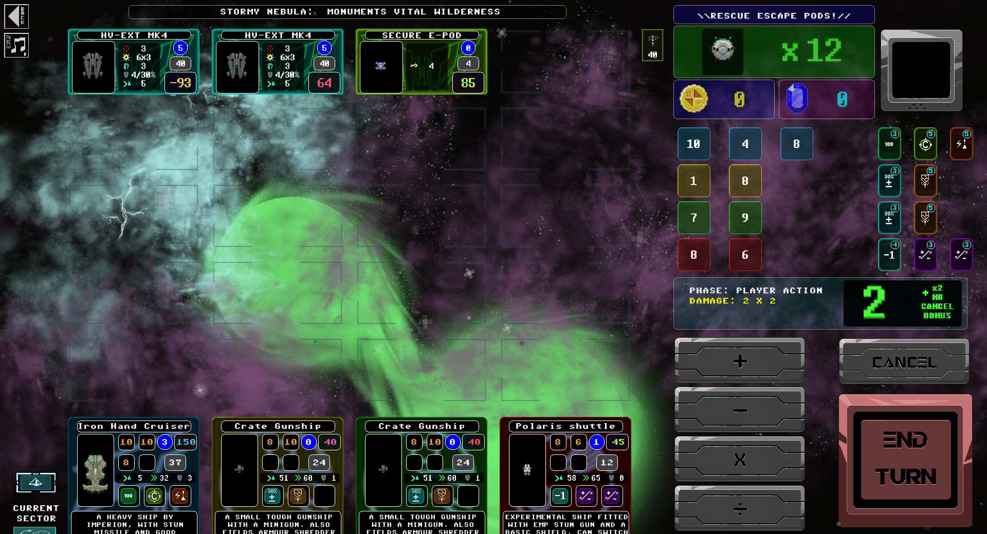 #6. STAR MATH: Interstellar Rogue 2 (Steam) By: KINGSGUARD