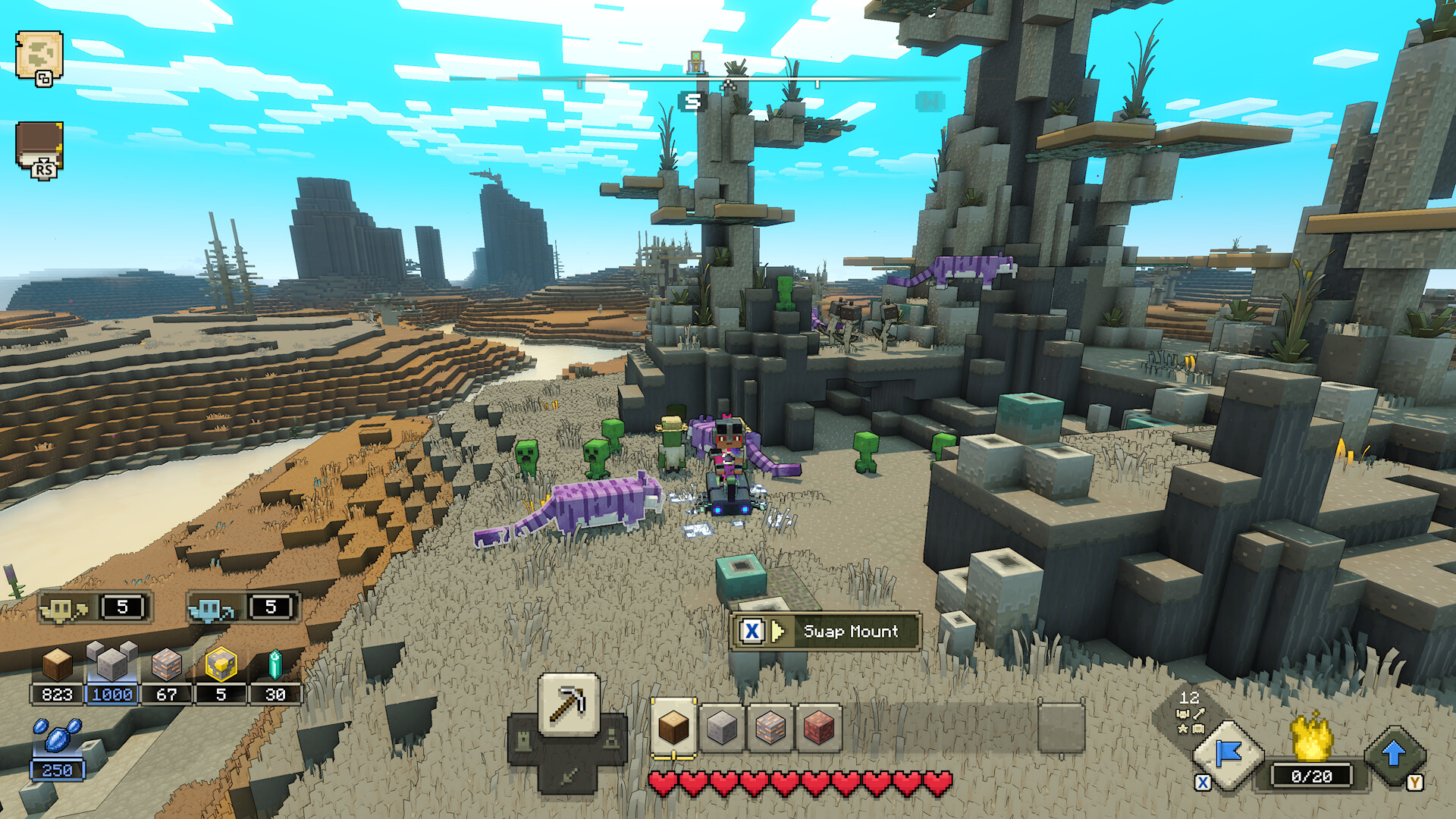 Minecraft Legends 截图