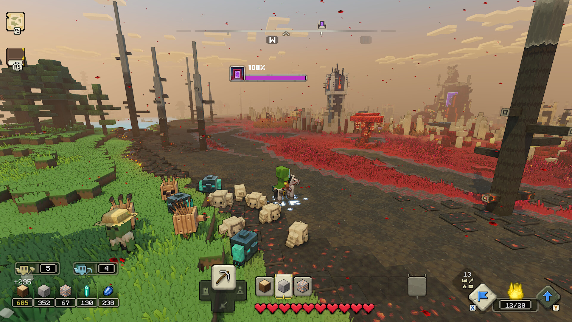 Minecraft Legends 截图