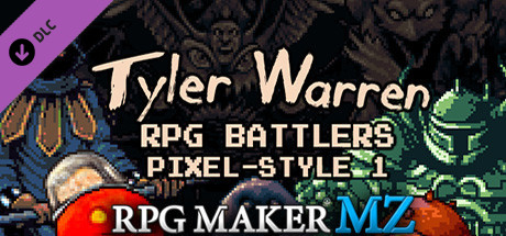 RPG Maker MZ - Tyler Warren RPG Battlers Pixel-Style 1 banner image