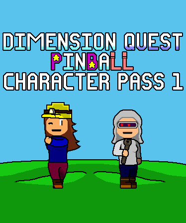Dimension Quest Pinball Characters - Casey + Madrillda